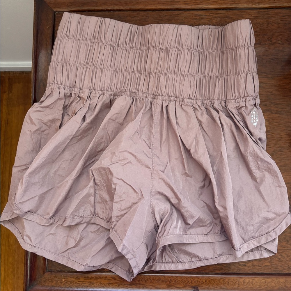 FP Movement by Free People The Way Home Run Shorts Mauve